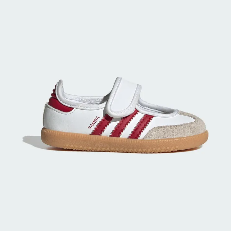 adidas Samba Jane “Cloud White / Team Victory Red / Gum” (KJ2659)