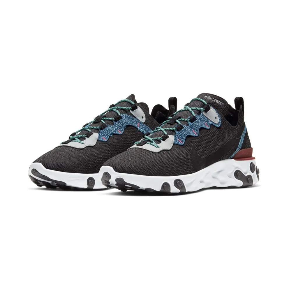 Nike React Element 55 SE Anthracite Anthracite/Pure Platinum-University Red-Blue Fury (CD2153-001)