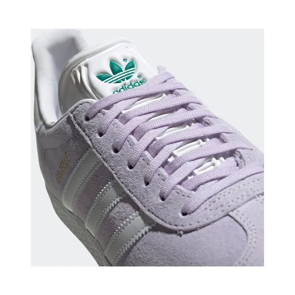 Adidas Gazelle Purple Tint / Cloud White / Glory Green (EF6508)