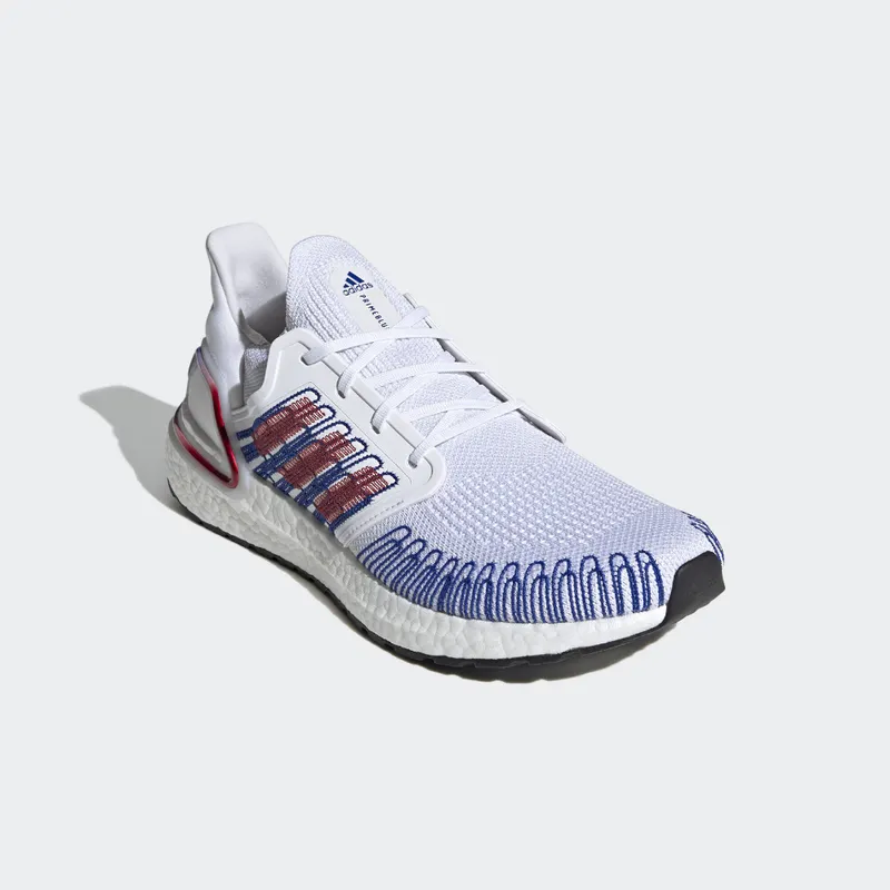 adidas Ultra Boost 20 Scarlet Royal Blue White/Scarlet/Team Royal Blue (EG0712)