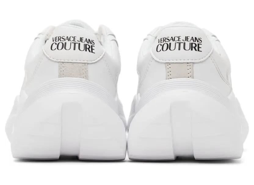Versace Jeans Couture White Gravity Logo Low Sneakers (E71VA3SU3EZP019) (4)