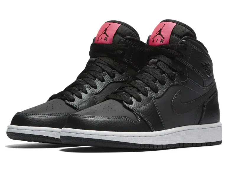 Air Jordan 1 Retro High’Black Pink’ GS Anthracite/Black-Hyper Pink-Black (332148-004)