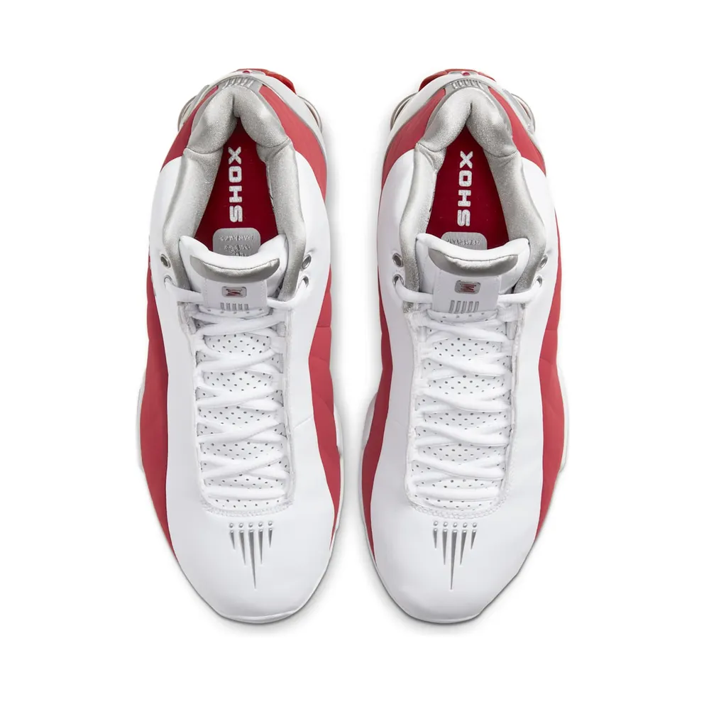 Nike Shox BB4 Varsity Red (2019) White/Metallic Silver-Varsity Red (AT7843-101)