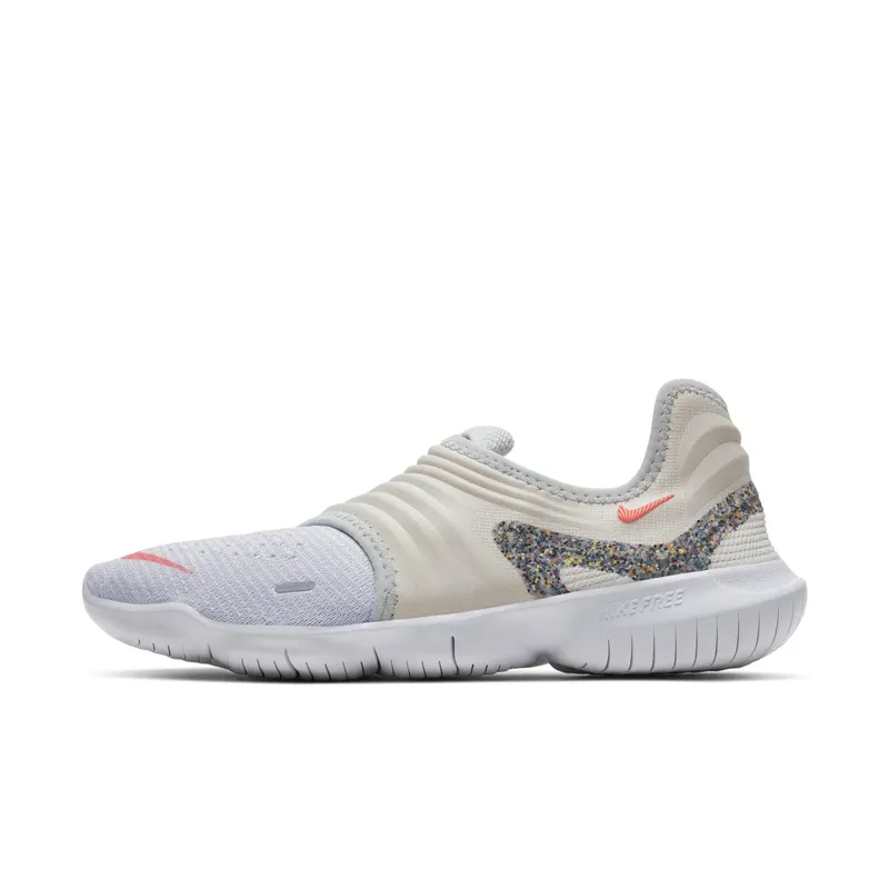 Nike Free RN Flyknit 3.0 ‘Platinum Lava Glow’ Pure Platinum/Lava Glow/Summit White (BV7782-001)