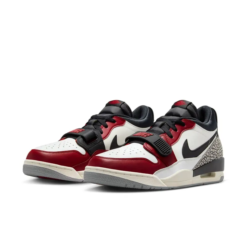 Jordan  Legacy 312 Low Chicago Summit White/Black-Varsity Red-Sail (CD7069-106)