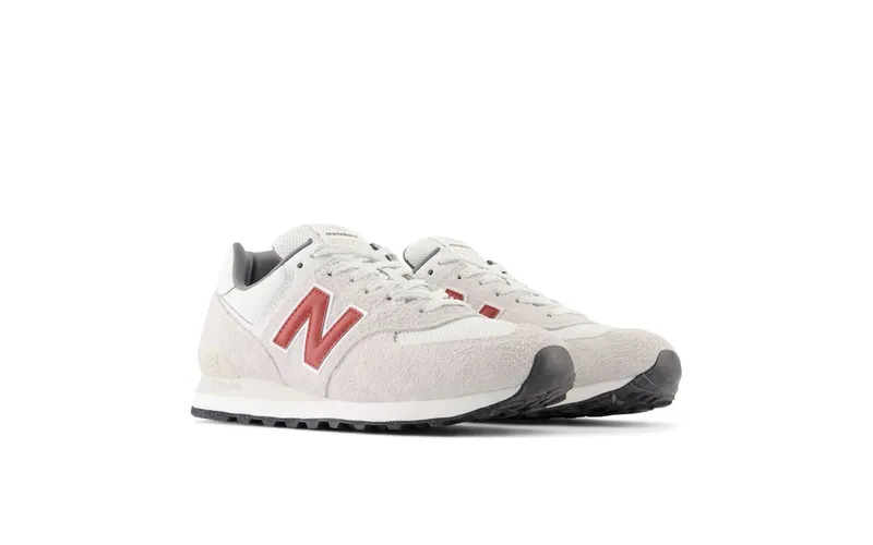 New Balance 574 White Red Grey (U574SOR)