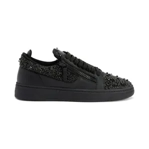 Giuseppe Zanotti GZ94 mit doppeltem Reißverschluss “Black” (RM50029001)