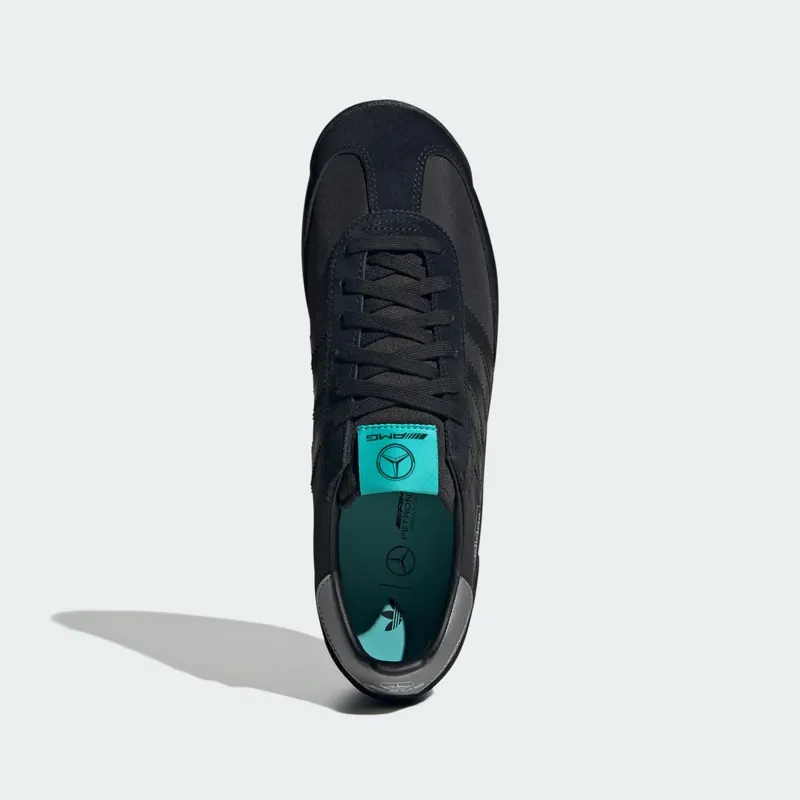 Adidas SL 72 RS MERCEDES Shoes Core Black / Core Black / Silver Metallic (JQ1782)
