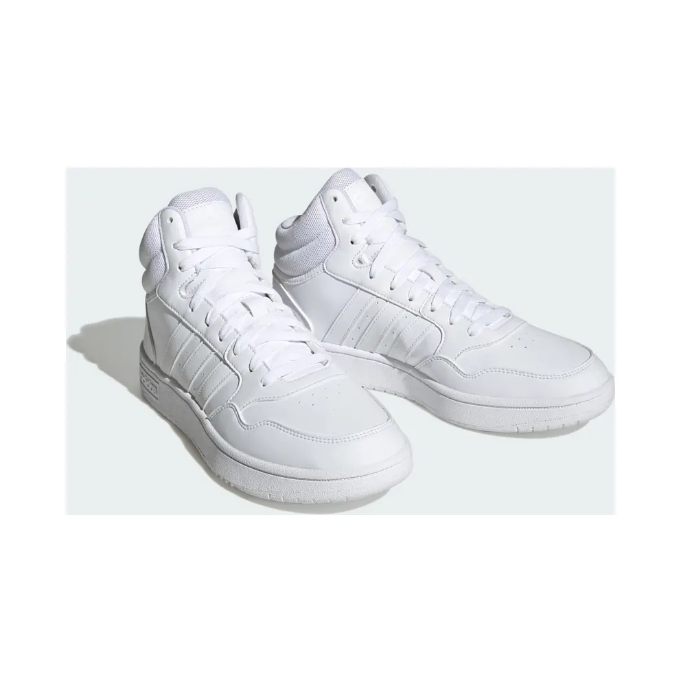 adidas Hoops 3.0 Mid Lifestyle Basketball Classic Vintage Cloud White / Cloud White / Cloud White (ID9838)