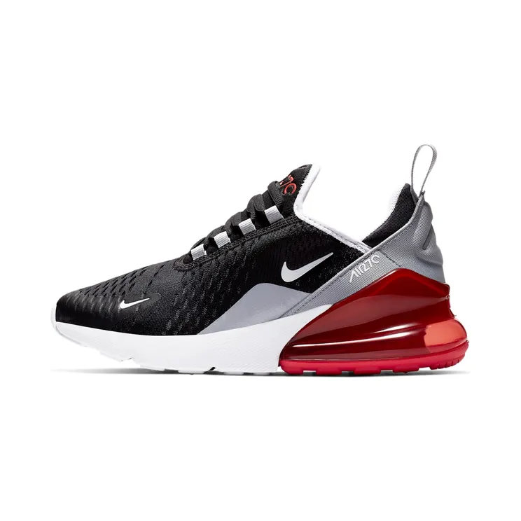 Nike Air Max 270 Black Ember Glow Wolf Grey (GS) “Black / Ember Glow / Wolf Grey / White” (943345-013)