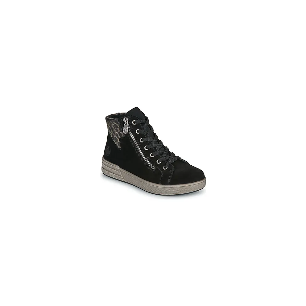 Rieker – Lace-up Shoes Hoog – Women – Shoes – Black (X070900)