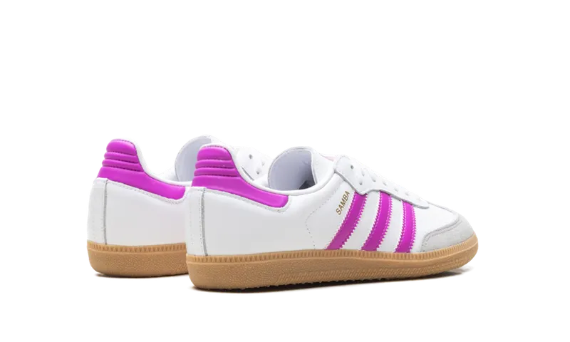 Adidas Samba OG GS “White Purple” (IH2873)