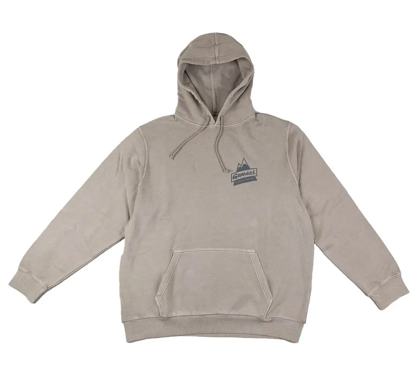Gramicci – Peak Hooded Sweatshirt – Sweatshirt-Hoodie (G4SU-J1-oatmeal-pigment)