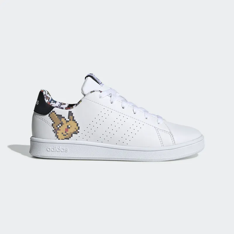 adidas Advantage Pikachu (Youth) CLOUD WHITE/CLOUD WHITE/CORE BLACK (EG1999)