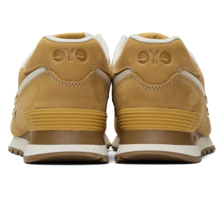 Junya Watanabe Beige New Balance Edition 574 Steer Sneakers (WD-K193-100) (3)