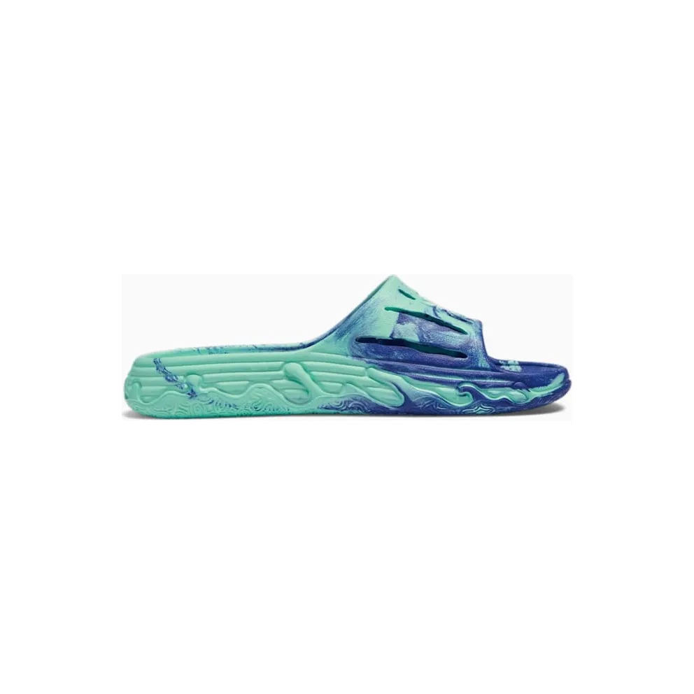 Puma LaMelo Ball MB.03 Slide Electric Peppermint Royal Sapphire (394223-02)