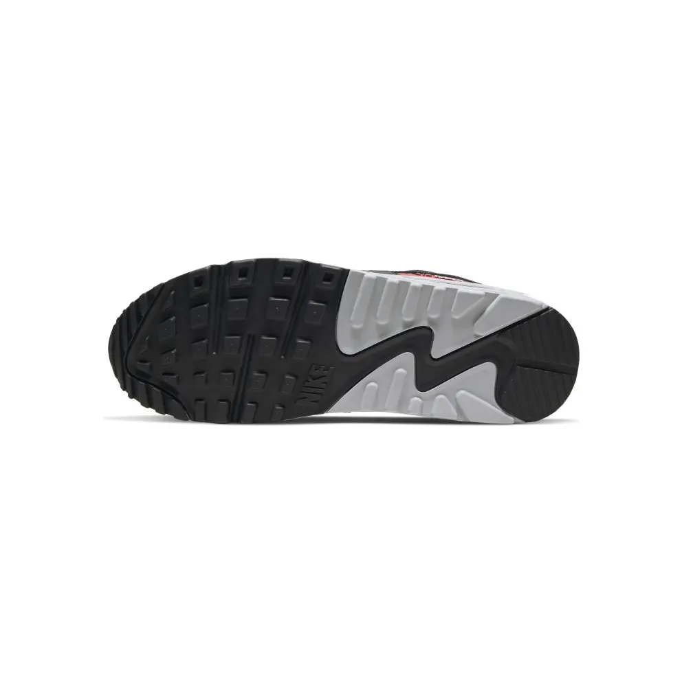 Nike Air Max 90 Black Red Black/Grey-Red (CW7481-002)