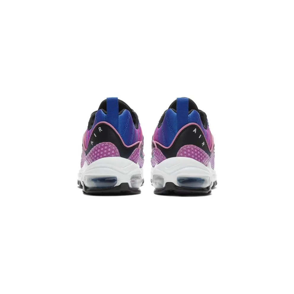 Nike Air Max 98 (W) Bubble Pack Black Hyper Blue/White-Magic Flamingo-Black (CI7379-400)