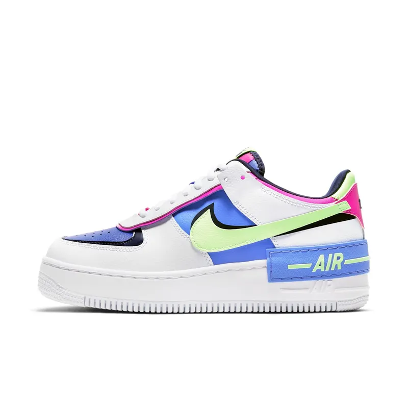 Nike Air Force 1 Shadow White Sapphire (W) (2020) (CJ1641-100)