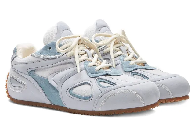 Axel Arigato Slow Runner Perforated Suede “Blue/White” (F3681001) (4)