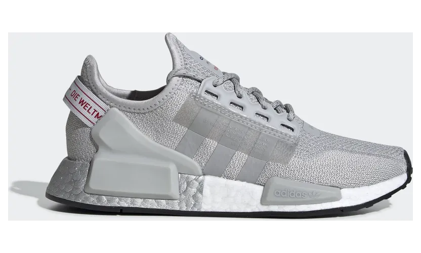 adidas NMD V2 Grey Two Silver Metallic (Youth)