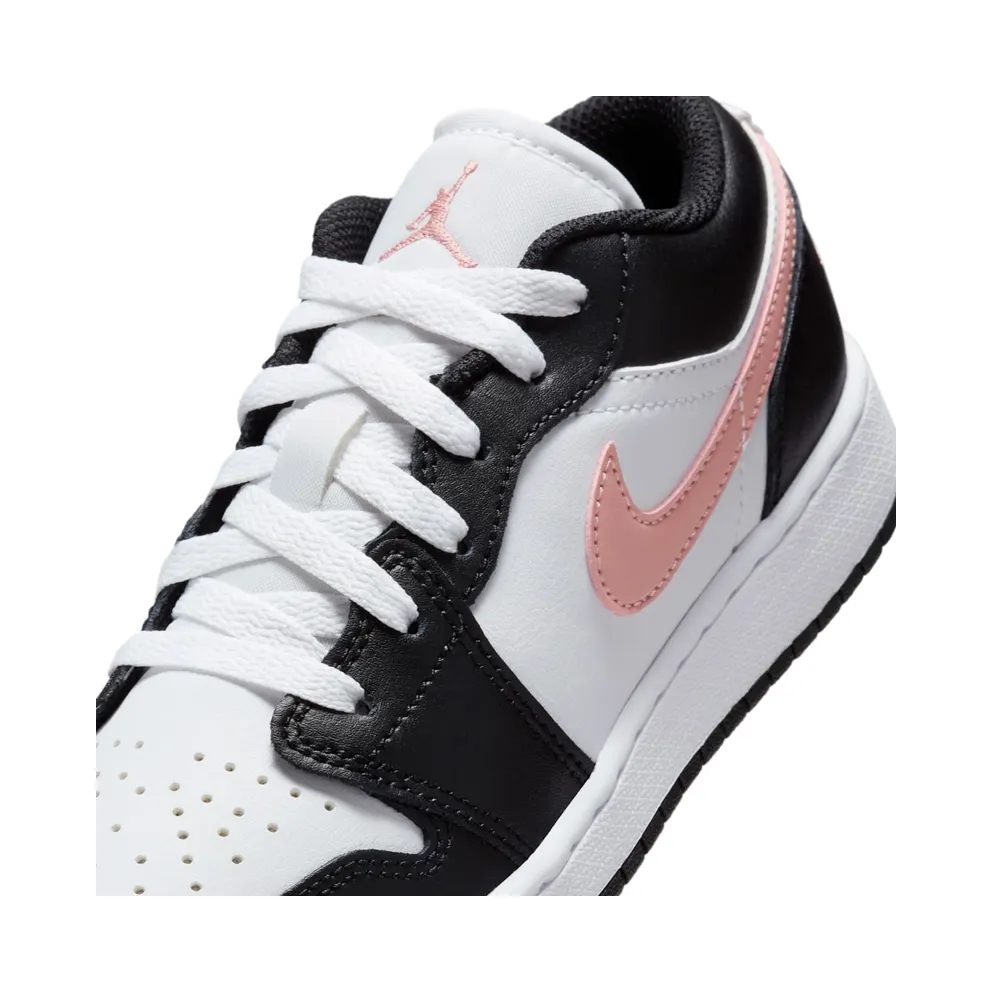 Jordan 1 Low GS “White Black Rust Pink” (553560-165)