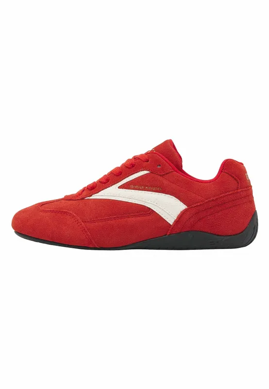 british knights sneaker Ecru / Red (B56-3615-01)