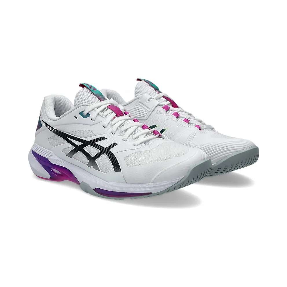 ASICS SOLUTION SPEED FF 4 “White / Digital Sakura” (1041A532-101)