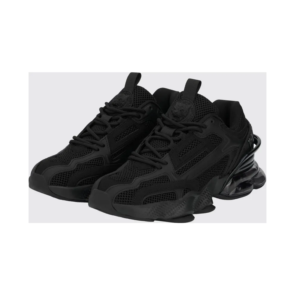 Plein Sport Runner PS Thunder Mix Low-Top Mesh with Notched Sole Black (SAESUSC0750STE003N0202)