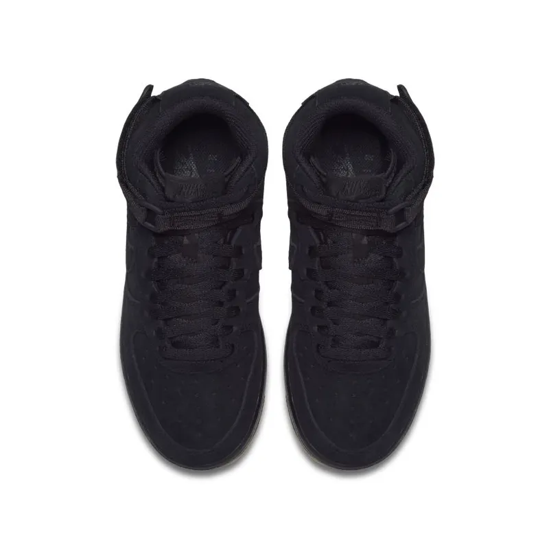 Nike Air Force 1 High Suede Black Gum (GS) Black/Gum Light Brown-Black (807617-002)