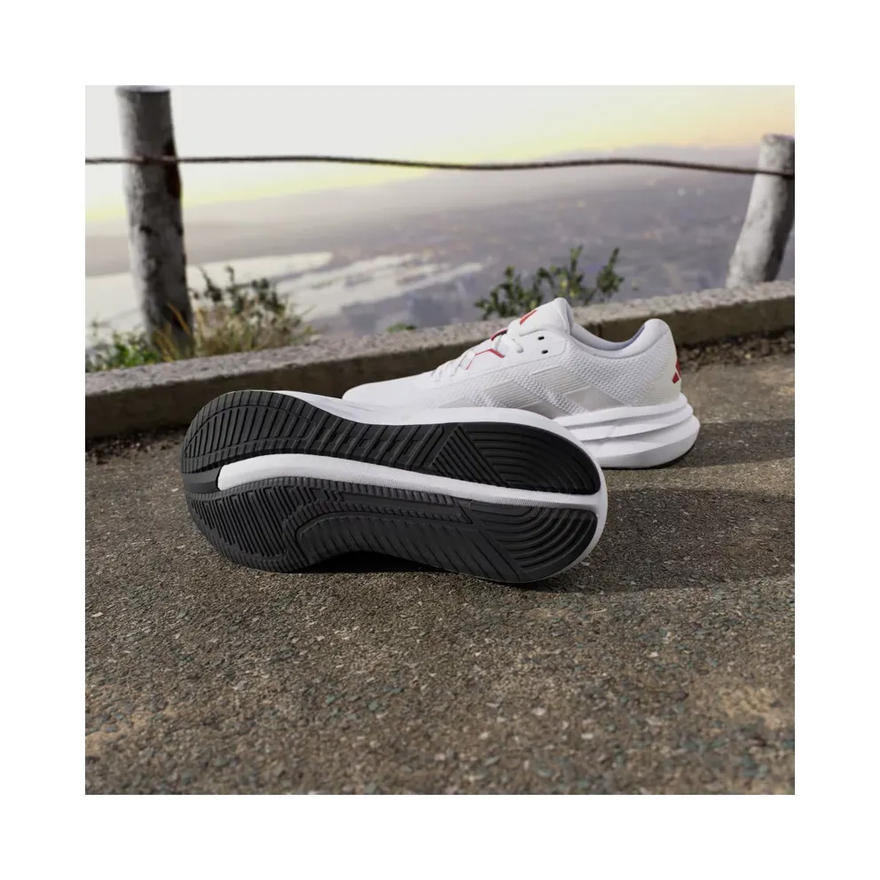 adidas Galaxy 7 Running “Cloud White / Grey One / Power Red” (JQ3323)