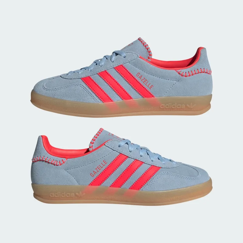 adidas Gazelle Indoor Lucid Red Clear Sky (JS1404)