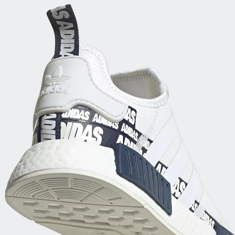 adidas NMD R1 Label Pack Crystal White Crystal White/Crystal White/Collegiate Navy (FX6795)