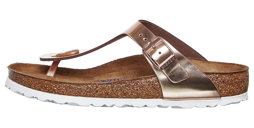 Birkenstock Gizeh SFB W Metallic Copper / Leather (1005048)