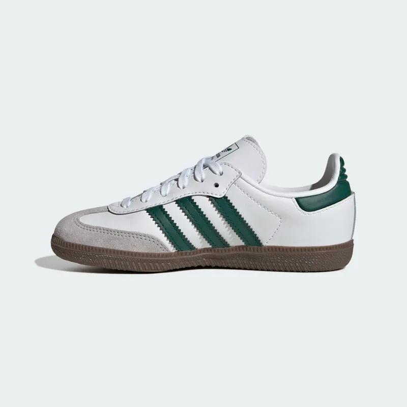 Adidas Samba OG PS “White Collegiate Green Gum” (JQ2840)
