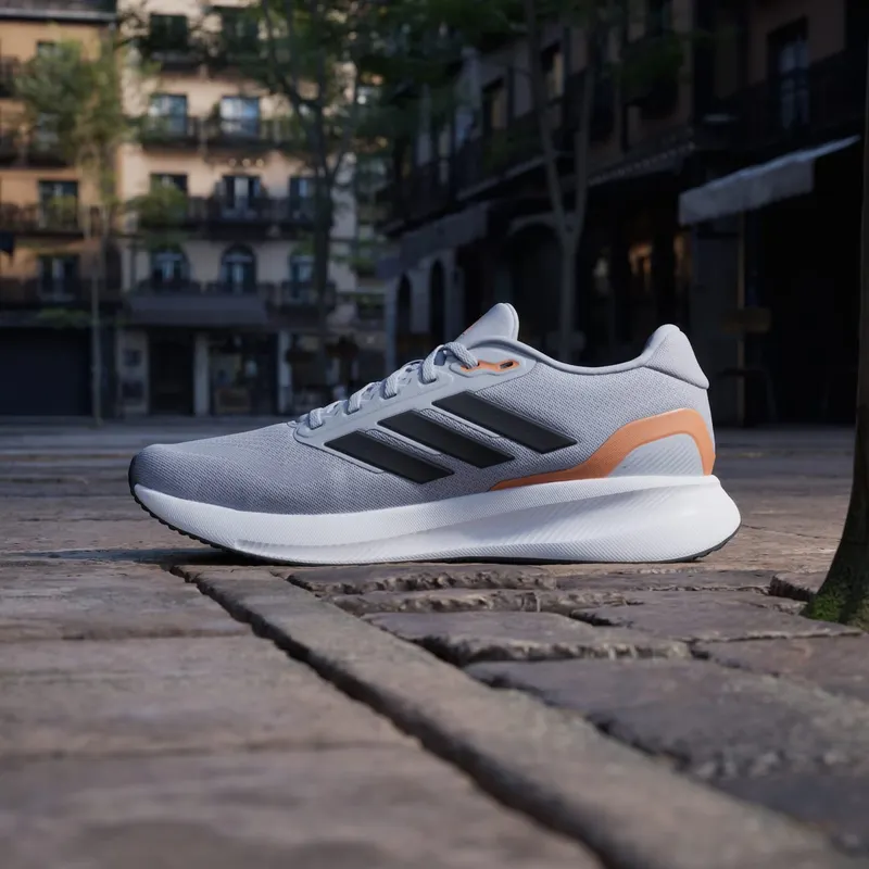 adidas Runfalcon 5 Halo Silver Black Dusky Orange (JQ6978)