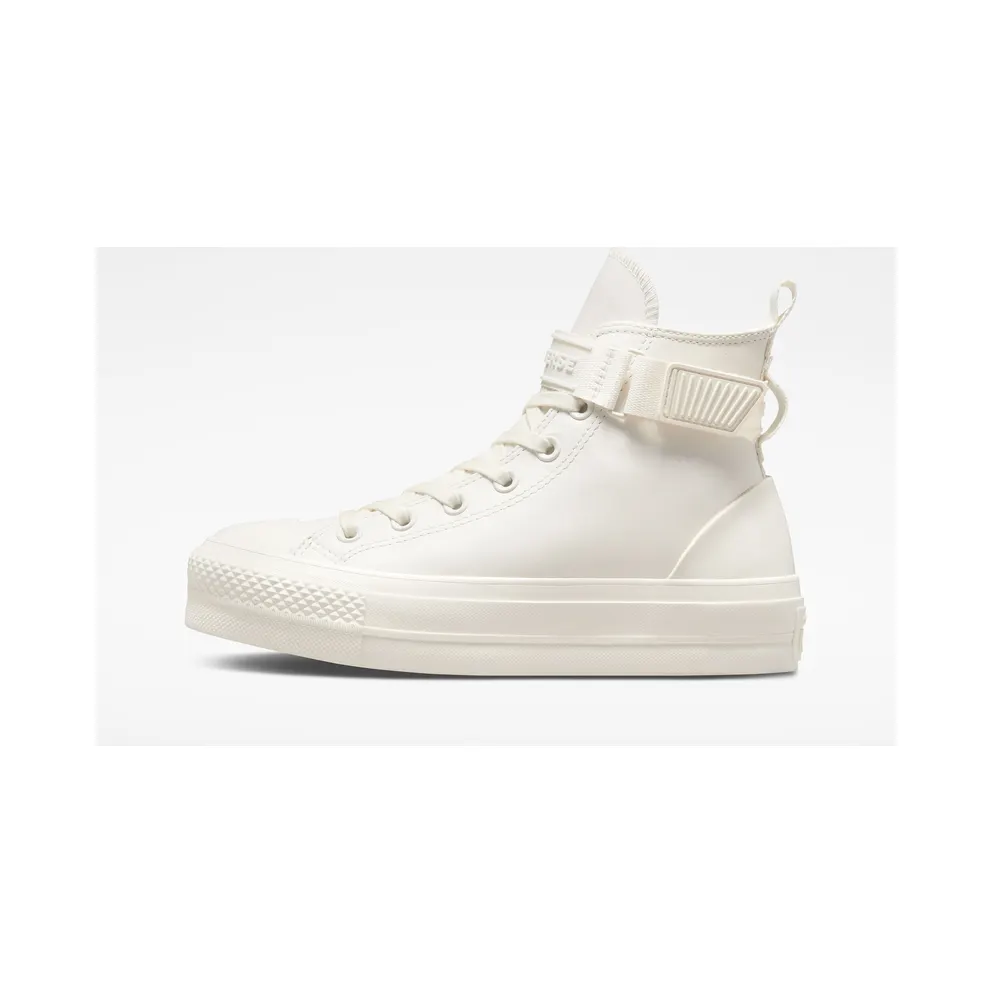Converse Chuck Taylor All Star Lift Platform Leather Hike Vintage White/Egret/Egret (A04270C)
