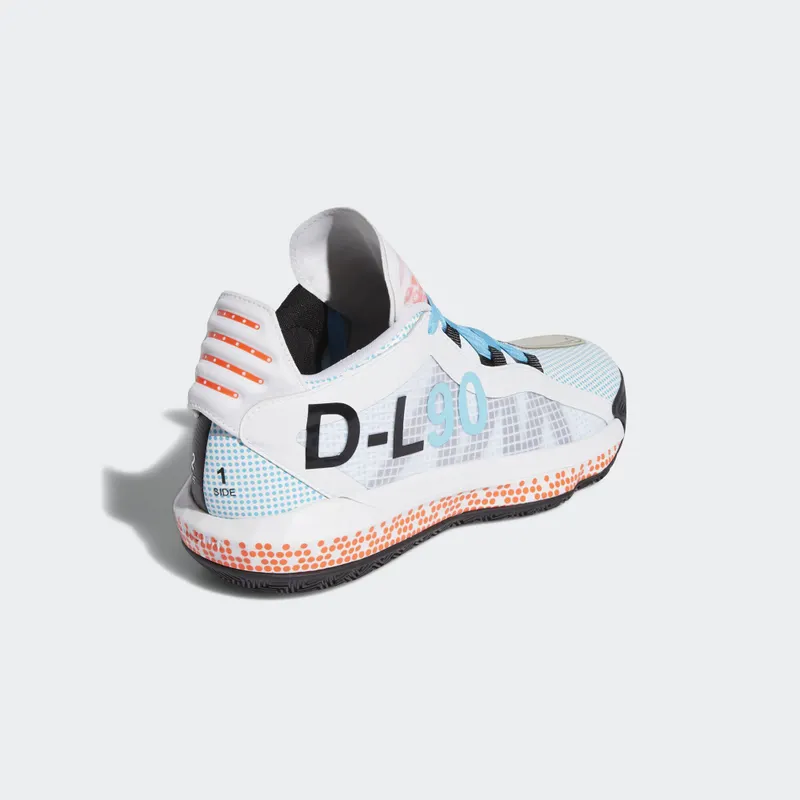 adidas Dame 6 Pusha T I Am My Own Fan White/Blue/Orange (FW5749)