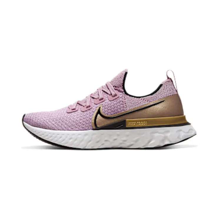 Nike React Infinity Run ‘Plum Fog’ “Plum Fog / Metallic Gold / Platinum Tint / Black” (CD4372-500)