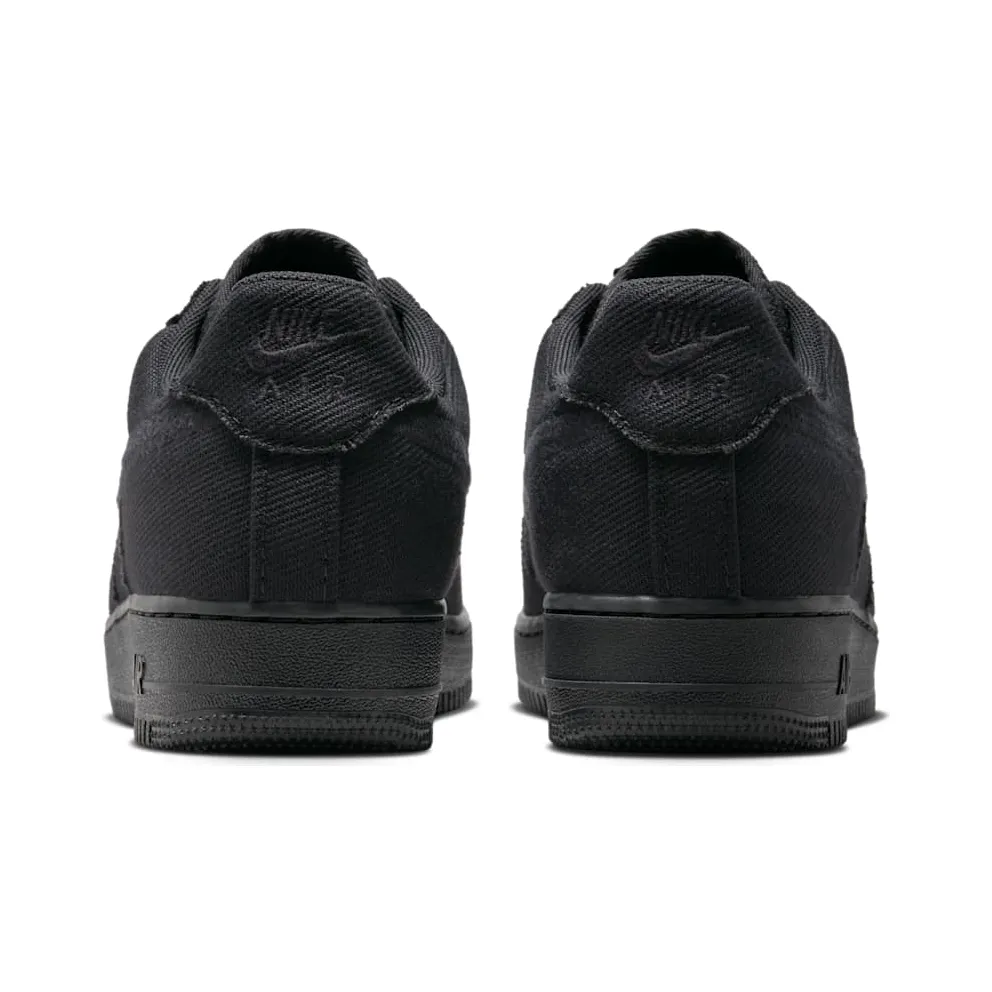Nike Air Force 1 Low Triple Black Canvas (HV1204-002)