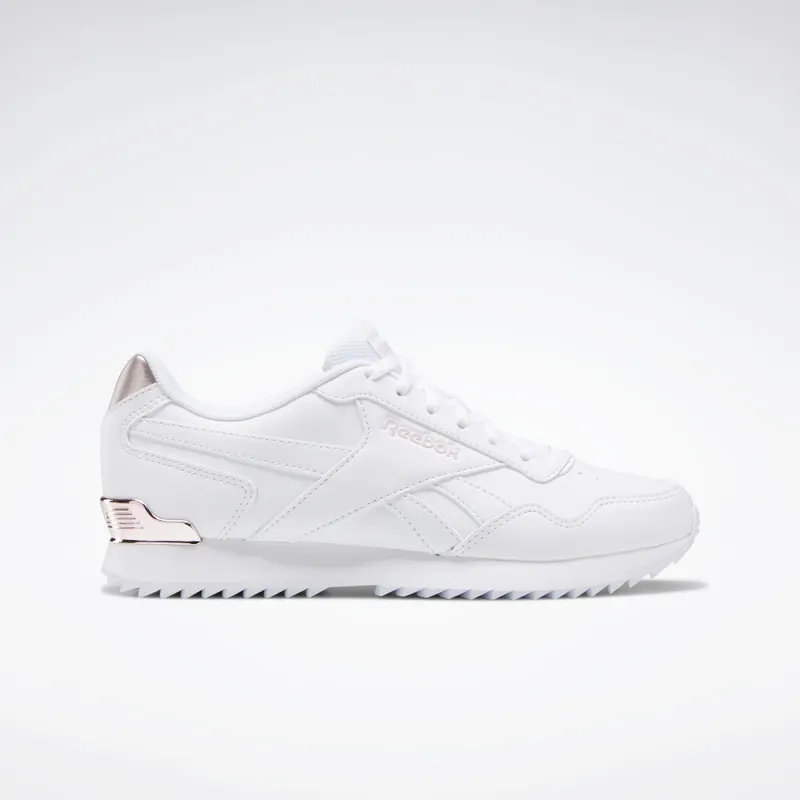 Reebok Royal Glide Ripple Clip Schoenen Cloud White / Frost Berry / Quartz Met