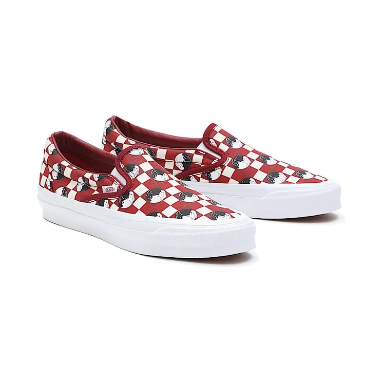 Vans OG Classic Slip-On LX Year of The Rabbit Red (VN0A32QNRED)