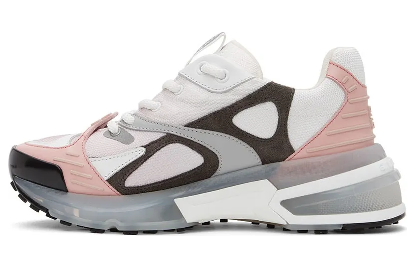 Givenchy White & Pink GIV 1 TR Sneakers (BE002DE1AR149) (3)