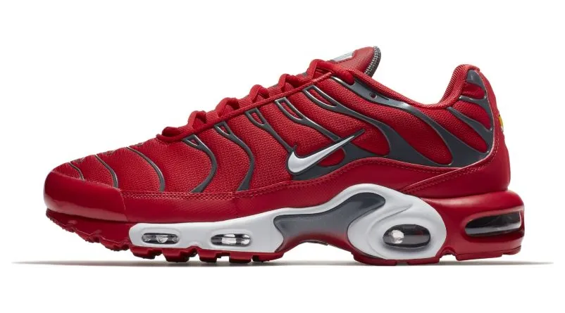 Nike Air Max Plus University Red Pure Platinum