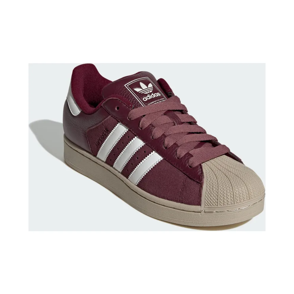 Adidas SUPERSTAR II Maroon / Core White / Khaki Three (KJ9949)