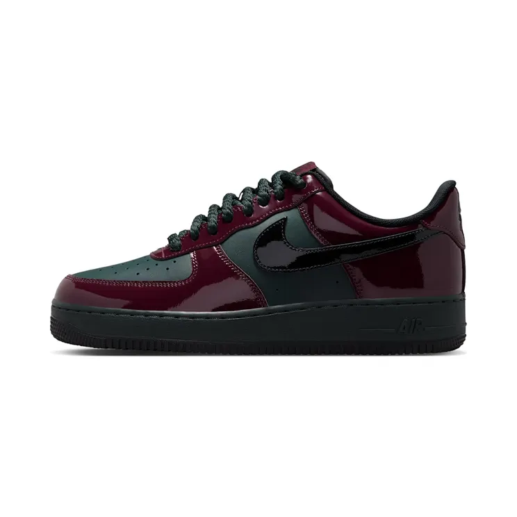 Nike Air Force 1 Low – “Black Spruce / Burgundy Crush / Black” (IX4088-352)