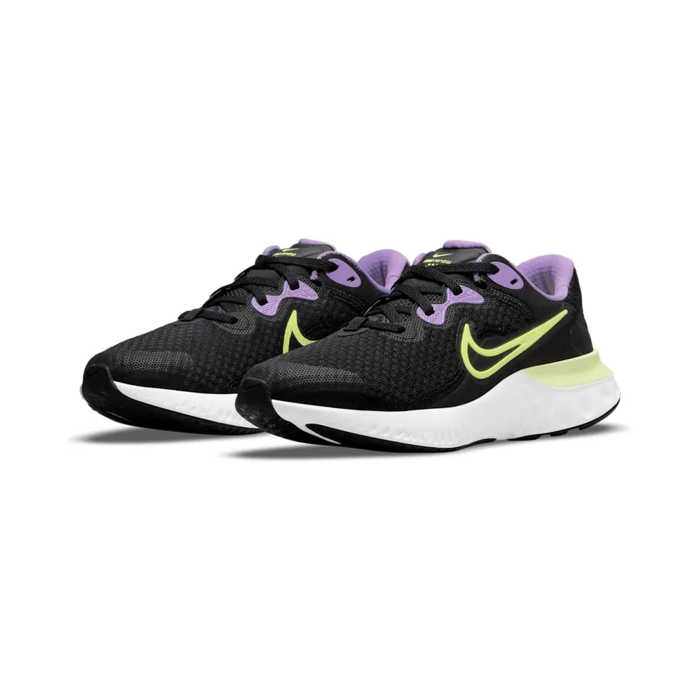 Nike Renew Run 2 “Black / Lilac / White / Light Lemon Twist” (CW3259-013)