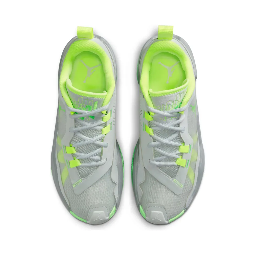 Jordan One Take 4 Light Silver Volt Particle Grey Green Strike (DZ3338-003)