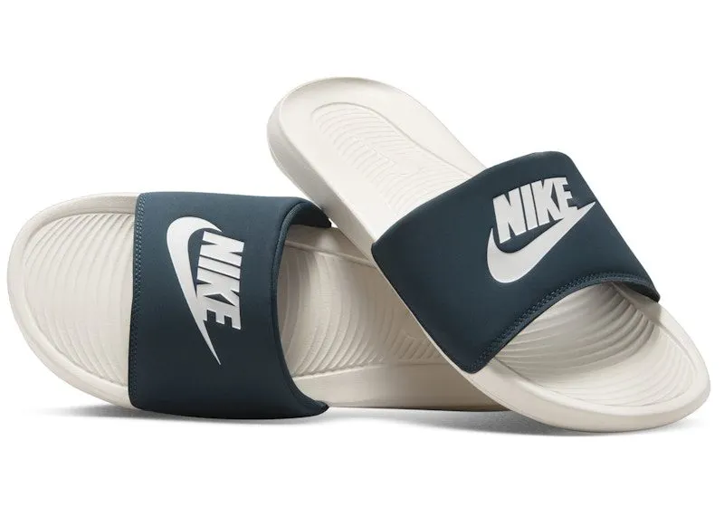 Nike Victori One Slide Armory Navy Light Orewood Brown Sail (CN9675-403)