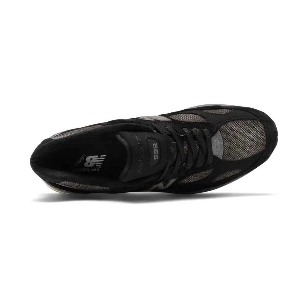 New Balance 992 Black Grey (Made in USA) Black/Grey-White (M992BL)